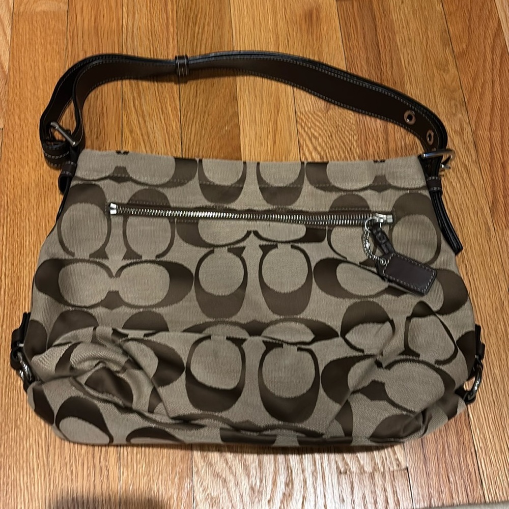 Brown coach C purse